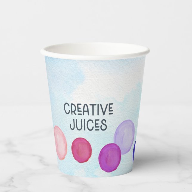 Creative Juices Art Party Cup Pappbecher (Vorderseite)