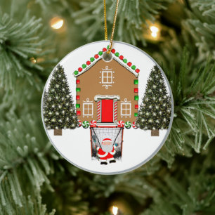 Creative Lacrosse Collectible Keramik Ornament