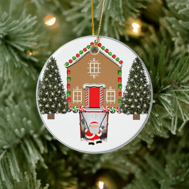 Creative Lacrosse Collectible Keramik Ornament (Baum)