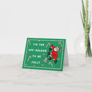 Creative Lacrosse Weihnachtsfeiertag Feiertagskarte