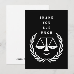 Creative Lawyer Dankeskarte