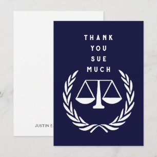 Creative Lawyer Dankeskarte