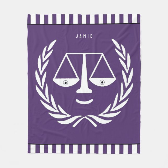 Creative Lawyer Fleece Blanket (Vorderseite)