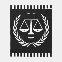 Creative Lawyer Fleece Blanket