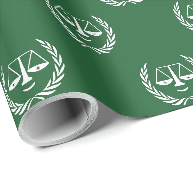 Creative Lawyer Geschenkpapier (Rolleneckpunkt)