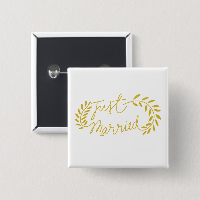 Creative Life - Square Button (Vorne & Hinten)