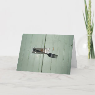 "Creative Lock" - Dankeschön-Karte Karte