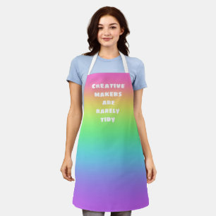 Creative Maker sind selten Tidy Rainbow Schürze