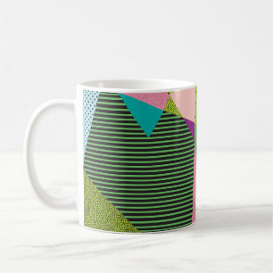 Creative Memphis Frame Modern Design Kaffeetasse