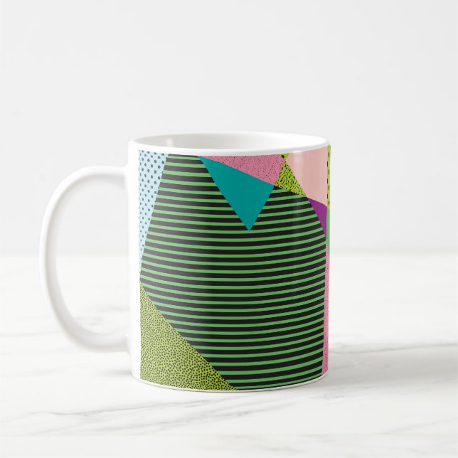 Creative Memphis Frame Modern Design Kaffeetasse (Links)