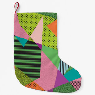 Creative Memphis Frame Modern Design Kleiner Weihnachtsstrumpf