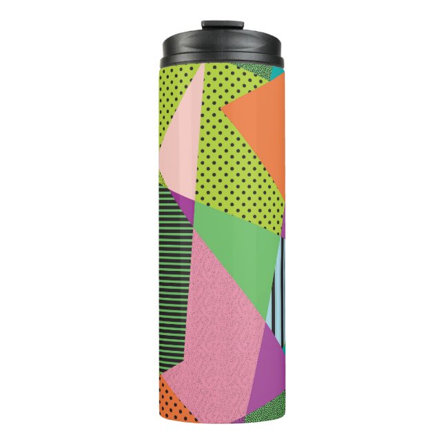 Creative Memphis Frame Modern Design Thermosbecher (Vorderseite)