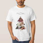 Creative Modern Christmas Tree Foto Collage T-Shirt<br><div class="desc">Creative Modern Christmas Tree Foto Collage T - Shirt</div>