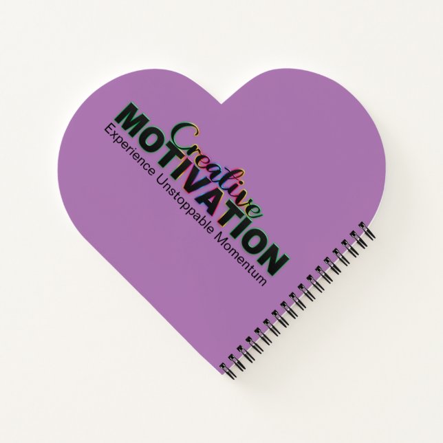 "Creative Motivation Journal" Notizbuch (Rückseite)