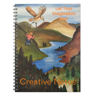 Creative Notes for Lass Your Imagination Soar Notizblock