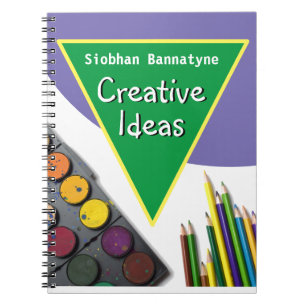 Creative Notes mit dem Namen des Empfängers Notizblock