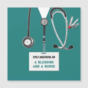 Creative Nurse Abschluss Gift Card Magnetkarte