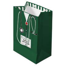Creative Nurse Abschluss Medium Geschenktasche