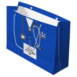 Creative Nurse Graduation Large Gift Bag Große Geschenktüte