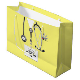 Creative Nurse Graduation Large Gift Bag Große Geschenktüte
