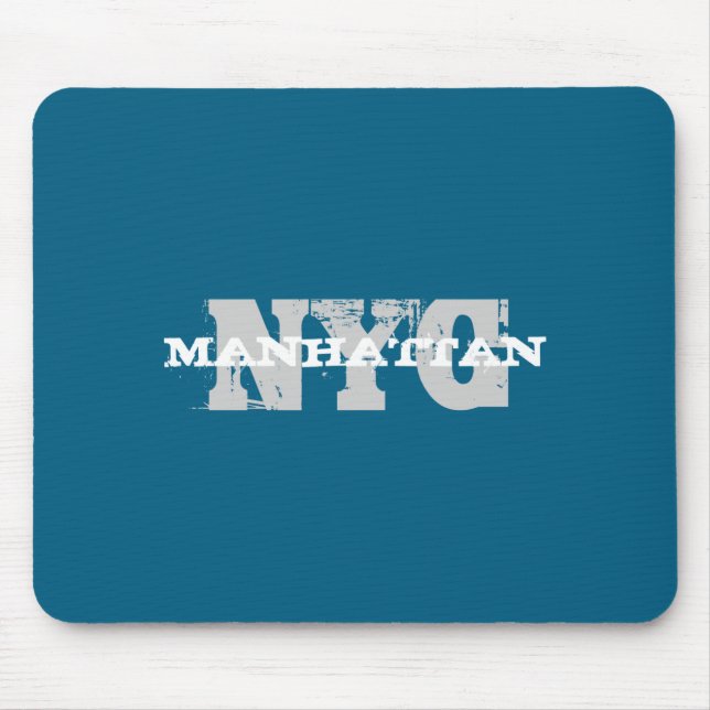 Creative Nyc Manhattan New York City Template  Mousepad (Vorne)