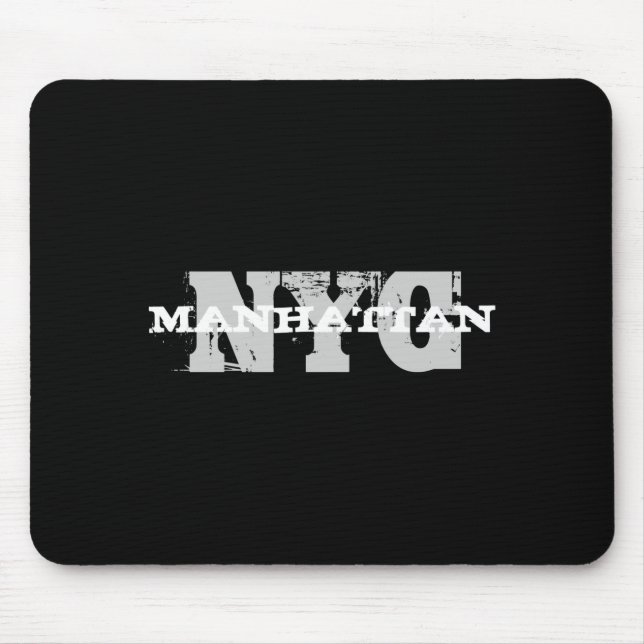 Creative Nyc Manhattan New York City Template  Mousepad (Vorne)