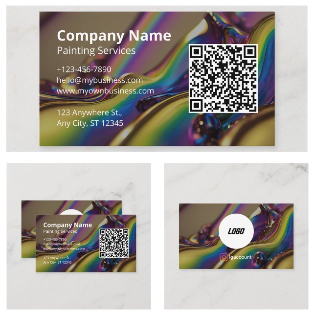 Creative Painter Visitenkarte (Creative Painter Business Cards)