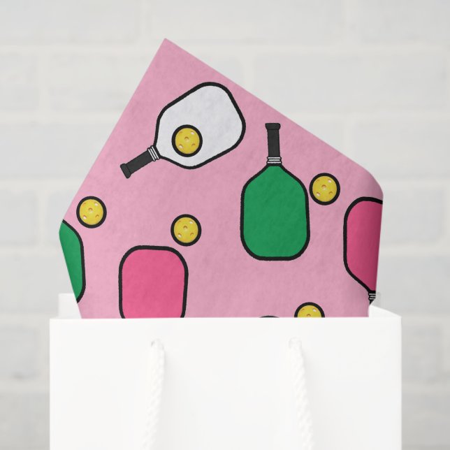 Creative Pickleball Geschenk Seidenpapier (Geschenktüte)