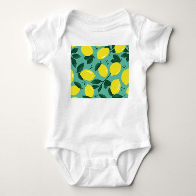 Creative rosa-blaue Farbtextur, abstrakt. Baby Strampler (Vorderseite)