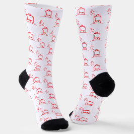 Creative Rotherherzen Design Socken
