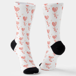 Creative Rotherherzen Design Socken