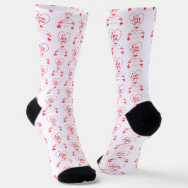 Creative Rotherherzen Design Socken