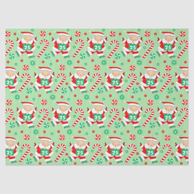 Creative Runner Holiday-Geschenk Seidenpapier (Vorderseite)