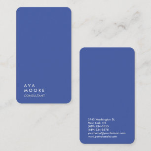 Creative Simple Schlicht Medium Gray Trendy Visitenkarte