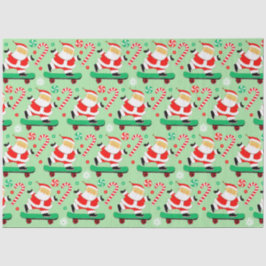 Creative Skateboarding Weihnachtsfeiertag Seidenpapier