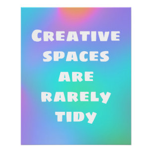 Creative Spaces sind selten ein zwielichtiges Post Poster