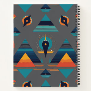 Creative Spiral Design Notebook Notizbuch