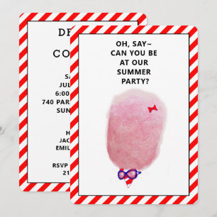 Creative Summer GRILLEN Cookout-Party Einladungen