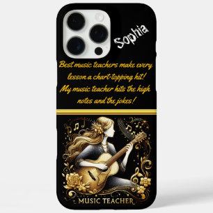 Creative Teacher Shares Music Talent iPhone 16 Pro Max Hülle