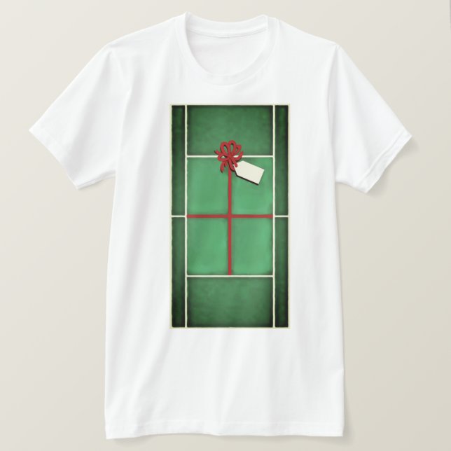 Creative Tennis Christmas T-Shirt (Design vorne)