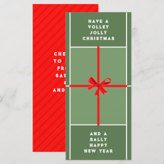Creative Tennis Weihnachtskarten