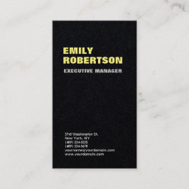 Creative Trendy Modernes Minimalistisches Schlicht Visitenkarte