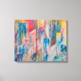 Creative Utopia CityScape Leinwanddruck