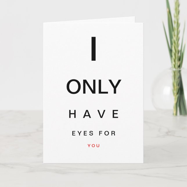 Creative Valentine's Day Card Feiertagskarte (Vorderseite)