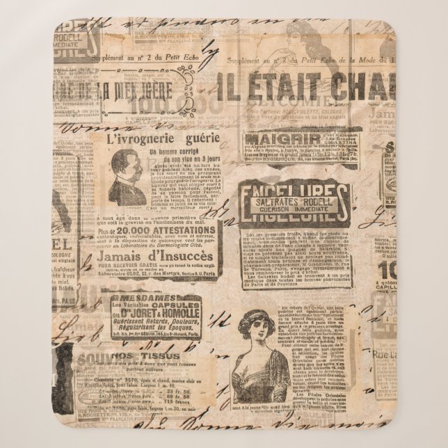 Creative vintage style background. Paper texture.  Sherpadecke (Vorderseite)