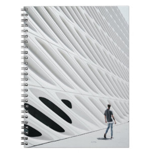 Creative White Man Architektur Notizblock
