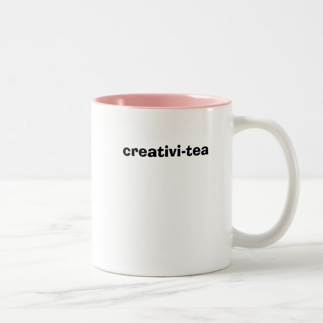 Creativitee Zweifarbige Tasse (Rechts)