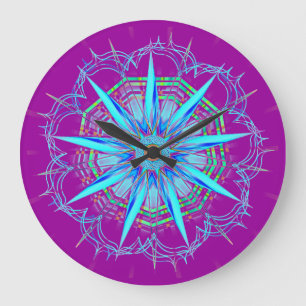 Creativity1 Große Wanduhr