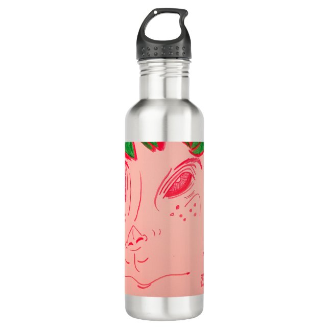 Creature Features Animation Water Bottle Edelstahlflasche (Vorderseite)