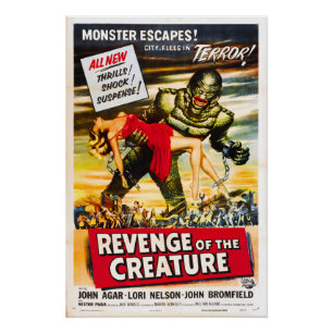Creature Horror Monster Filmplakat Poster